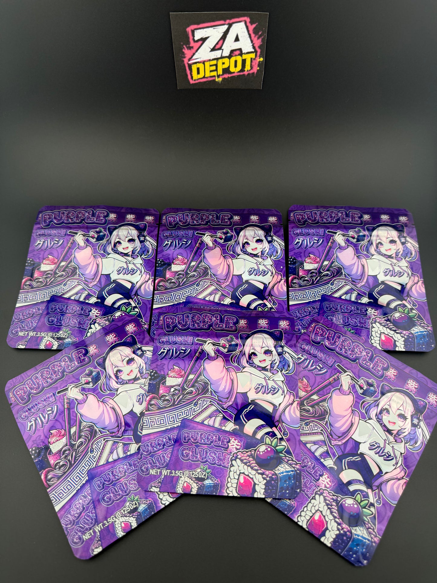 Purple Glushi Exotic 3.5 Bags 50pk