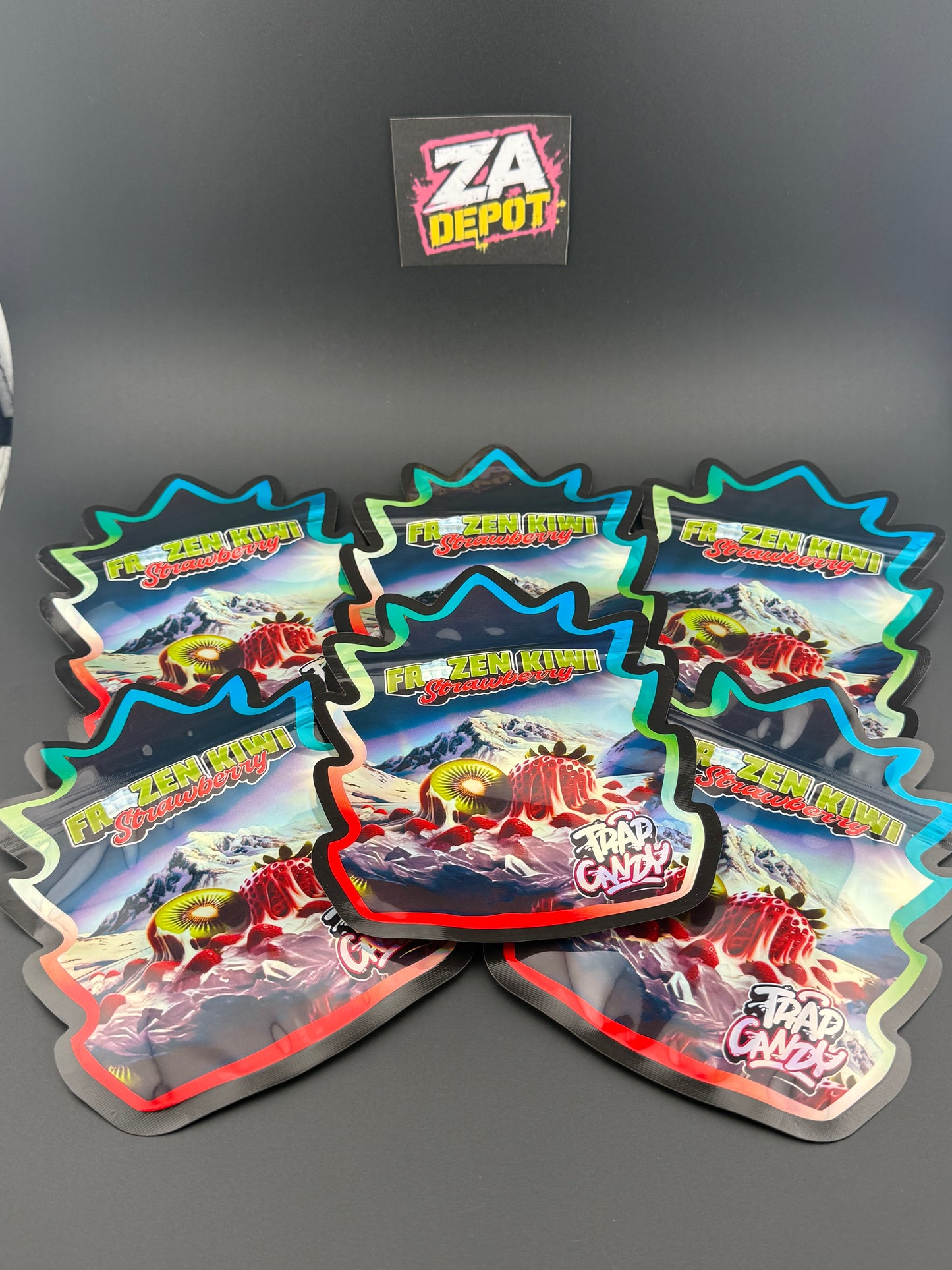Trap Kandy Frozen Kiwi Strawberry Exotic 3.5 Bags 50pk