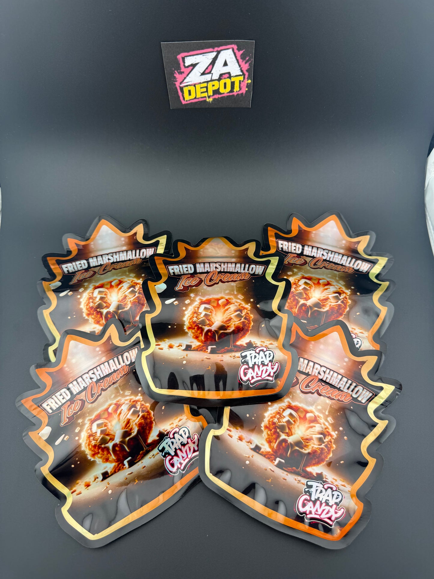 Trap Kandy Fried Marshmallow Ice Cream Exotic 3.5 Bags 50pk