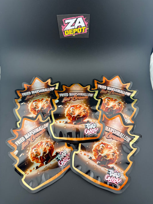 Trap Kandy Fried Marshmallow Ice Cream Exotic 3.5 Bags 50pk