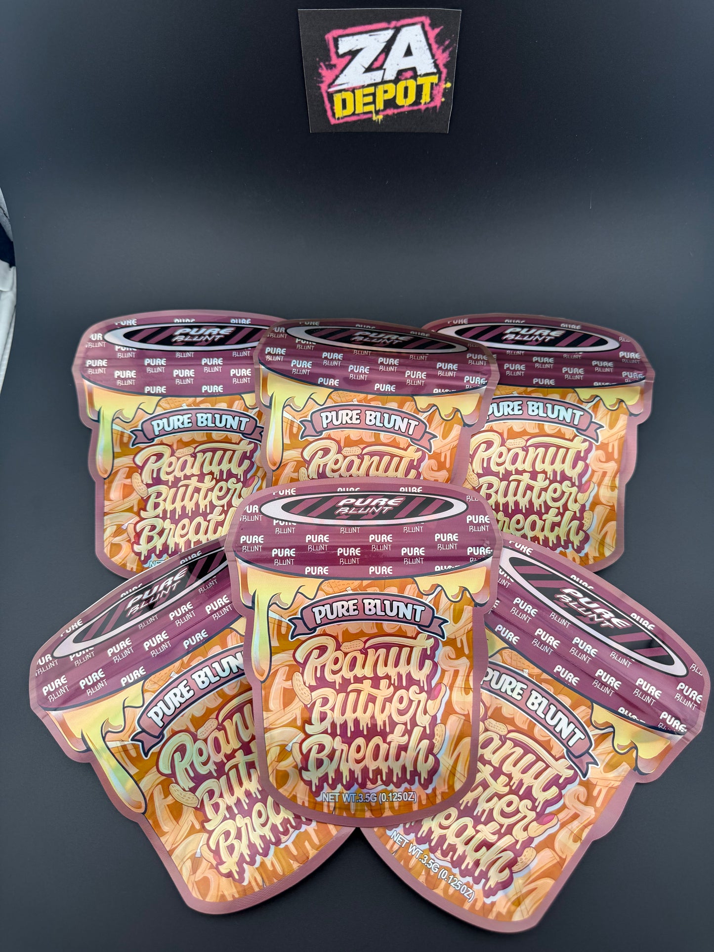 "Peanut Butter Breath" Pure Blunt Exotic 3.5 Bags 50pk