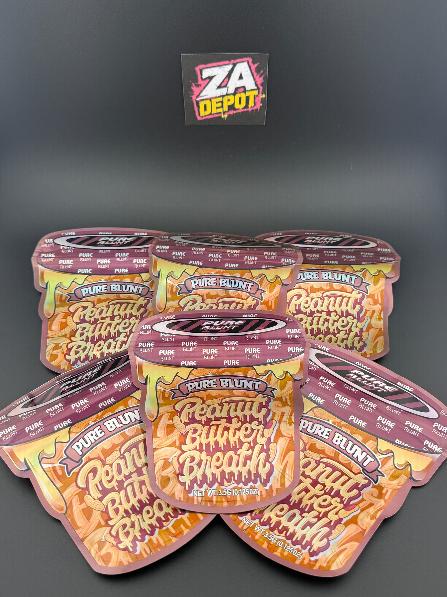 "Peanut Butter Breath" Pure Blunt Exotic 3.5 Bags 50pk